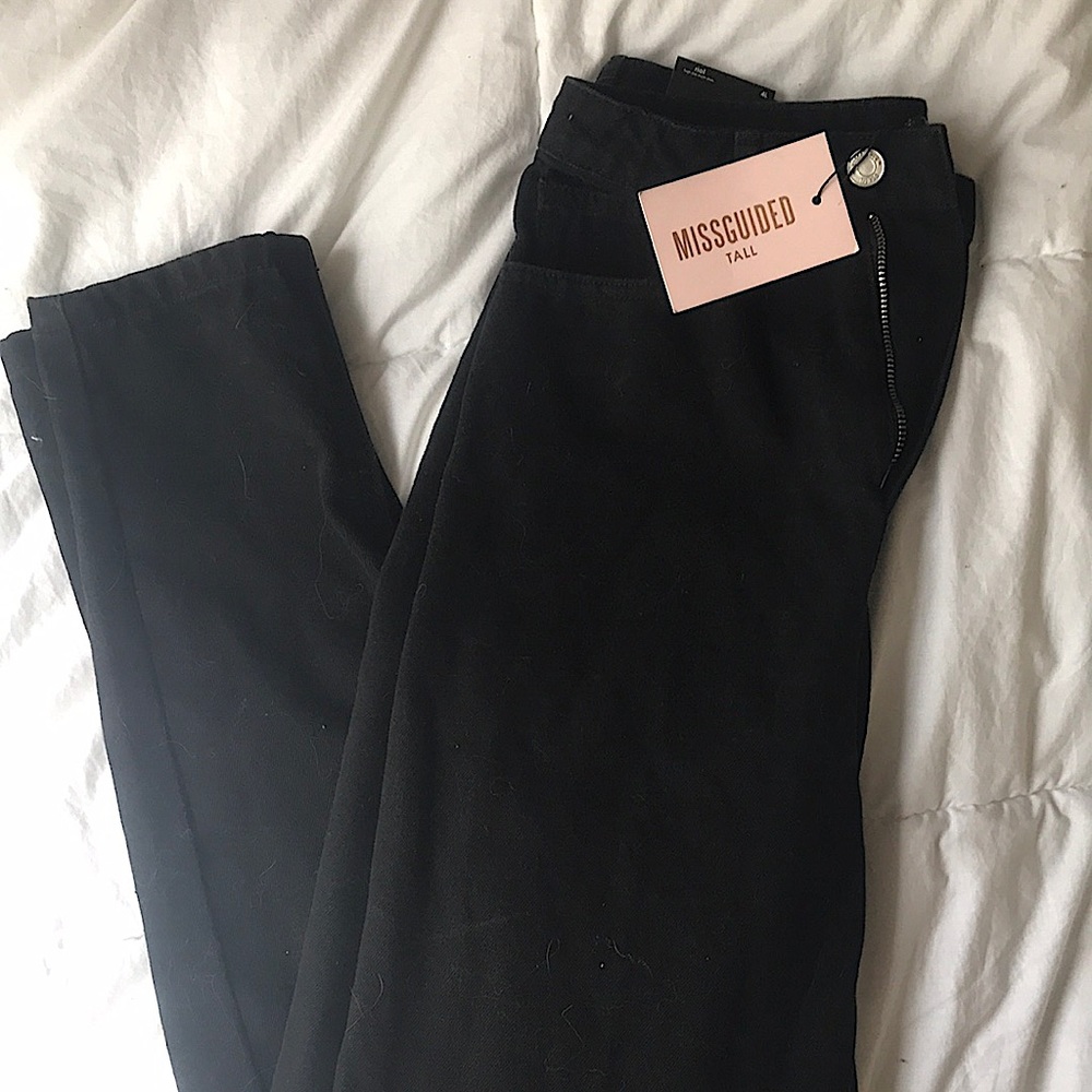 Black High Waisted Mom Jeans